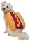 The Costume Center Brown and Yellow Hot Dog Halloween Pet Costume - Extra Small